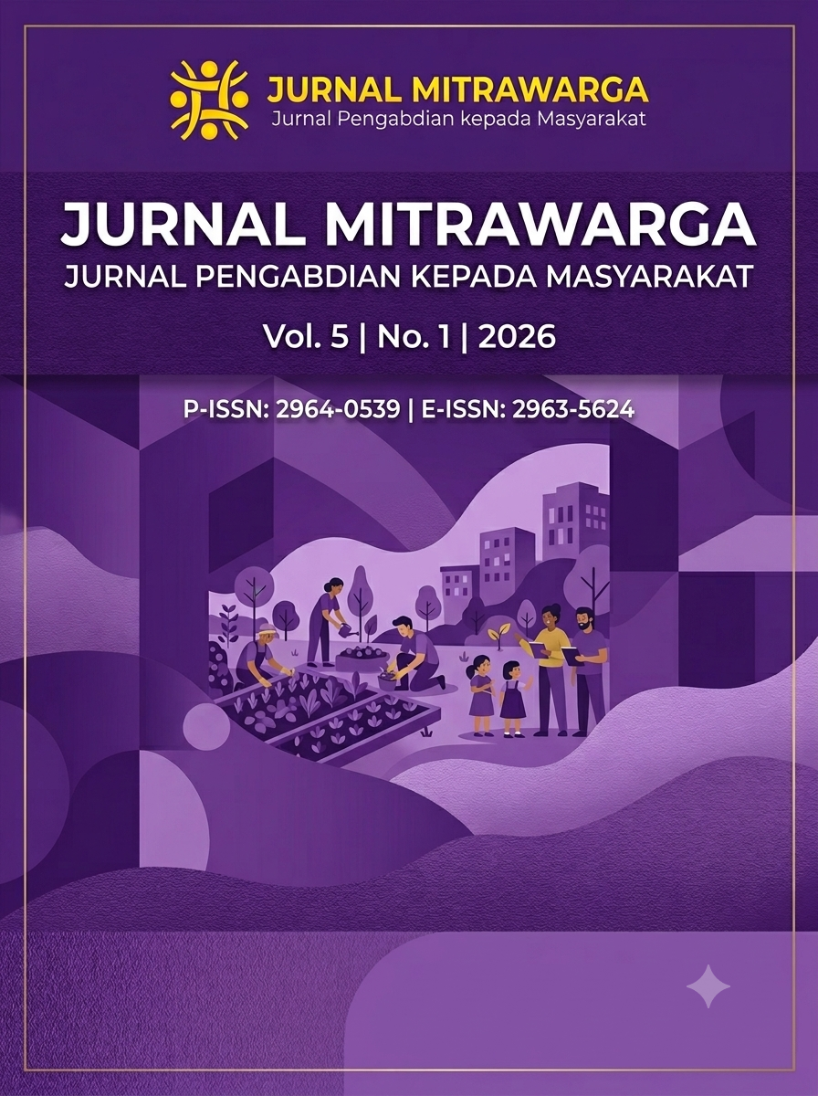 					View Vol. 5 No. 1 (2026): JURNAL MITRAWARGA
				